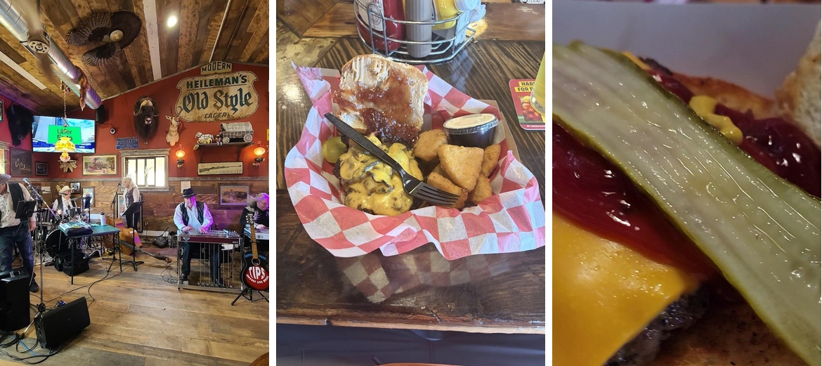 Dead River Saloon Menu