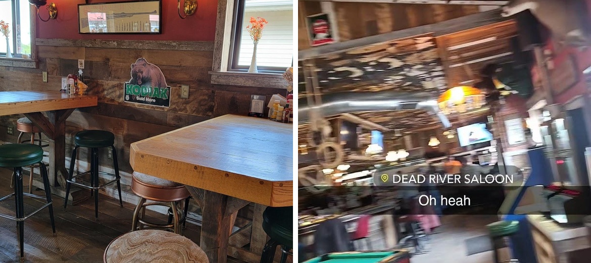 Dead River Saloon Menu